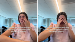 Working Mom Left in Tears Over What She Sees on Baby Monitor