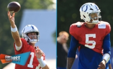 Should the Colts name Daniel Jones or Anthony Richardson as their starting QB? | First Things First