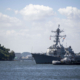US Warship Provided ‘Critical Defense’ of Strategic Island Base: Navy