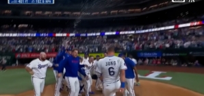 Josh Jung crushes walk-off three-run homer in Rangers' 8-5 win over Yankees