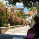 Tourist Stuck at Top of Stairs With Suitcase—Plan To Get Down Goes Viral