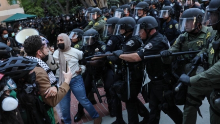 Pepper-balls, rifle rounds, drones: UC police get green light for military-grade weapons