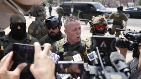 Trump’s chief Border Patrol agent testifies in protester assault trial