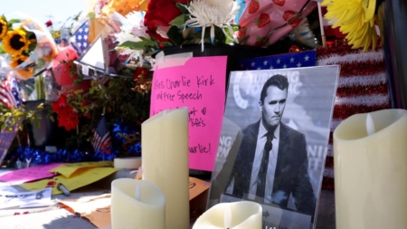 Orange County teacher allegedly removed, trashed Kirk memorial