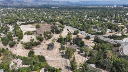 A Woodland Hills nursery is turning into a cemetery. Some locals are fighting it