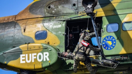 Our Soldiers Test Their Emergency Response Skills during EUFOR Exercise