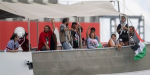 Activist flotilla on way to Gaza says drones attacked its boats during night