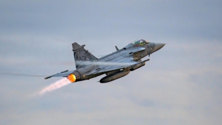 Our Gripens Back in Action to Intercept Russian Jets near NATO Airspace