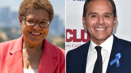 Mayor Bass endorses Antonio Villaraigosa for governor