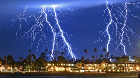 Thousands of lightning strikes light up Southern California skies. Could more rain be on the way?