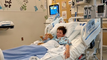 Father turns to 9-year-old son for lifesaving stem cell donation