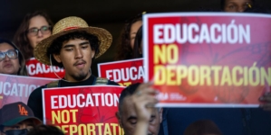 ‘Can I just be a kid?’ Students shaken by immigration raids seek help from school counselors