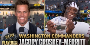 Tom Brady’s LFG Player of the Game: Commanders RB Jacory Croskey-Merritt 🏆 Week 5 DIGITAL EXCLUSIVE