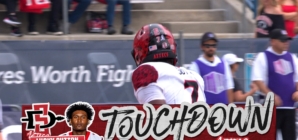 Lucky Sutton punches in one-yard TD, giving San Diego State the lead over Fresno State