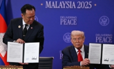 Trump touts his peacemaking skills as Thailand and Cambodia sign ceasefire deal