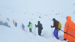 Over 200 hikers still stranded as blizzard hits Mount Everest