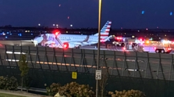 Plane makes emergency landing after crew bang on cockpit door over comms problem