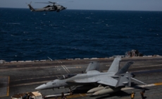 5 crew members rescued after Navy helicopter, fighter jet go down in South China Sea in separate incidents