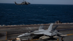 5 crew members rescued after Navy helicopter, fighter jet go down in South China Sea in separate incidents