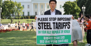 The South Korean mayor who protested Trump’s steel tariffs outside the White House