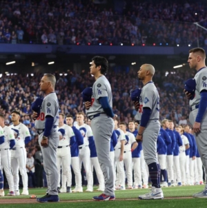 Commentary: He’s just happy to root for the Dodgers again after almost dying during the last World Series
