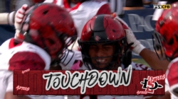 Tano Letuli picks off Carson Conklin & scores 31-yard TD, extending San Diego State's lead over Fresno State