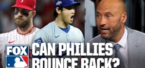 'Now the pressure is on the Phillies' — Derek Jeter after the Dodgers take Game 1