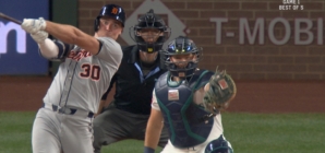 Kerry Carpenter clobbers two-run home run, giving Tigers lead over Mariners