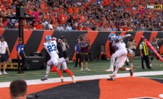 Ja'Marr Chase makes incredible TD grab as Bengals close gap on Lions