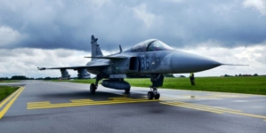 Our Gripens Halfway Through Their Baltic Mission with over 50 Takeoffs