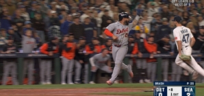 Tigers’ Spencer Torkelson hits two-RBI double to tie score against Mariners