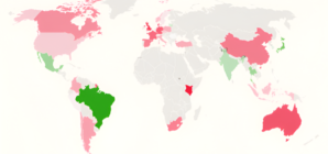 Map Shows Climate Fears Falling Around the World
