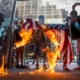 Donald Trump issues ultimatum to American flag burners