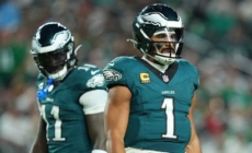 Tension Growing Between Eagles’ Jalen Hurts, A.J. Brown: Report