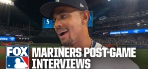 Julio Rodríguez, Cal Raleigh & Jorge Polanco on Mariners' long-awaited home playoff win vs,. Yankees