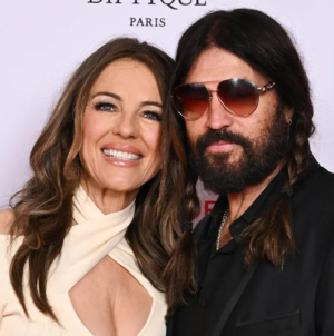 Elizabeth Hurley reveals Billy Ray Cyrus won’t grocery shop with her