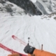 U.S. extreme skier Jim Morrison skis down Mount Everest