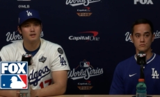 Shohei Ohtani FULL Press Conference Following Dodgers Loss in World Series Game 4 | MLB on FOX