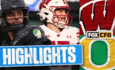 Wisconsin Badgers vs. No. 6 Oregon Ducks Highlights | FOX College Football