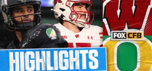 Wisconsin Badgers vs. No. 6 Oregon Ducks Highlights | FOX College Football