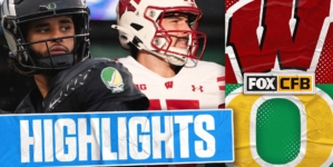 Wisconsin Badgers vs. No. 6 Oregon Ducks Highlights | FOX College Football
