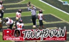 Antwan Raymond rushes up the middle for 1-yard TD to trim Rutgers' deficit against Purdue