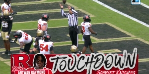 Antwan Raymond rushes up the middle for 1-yard TD to trim Rutgers' deficit against Purdue