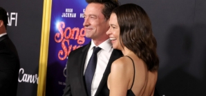 Hugh Jackman and Sutton Foster make their red carpet debut as couple