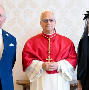 King Charles meets Pope Leo XIV in historic Vatican diplomatic visit