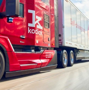 Kodiak autonomous truck system ties top safety score with human fleets
