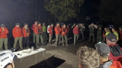 A drunk California camper passed out in a field. Large search teams were launched