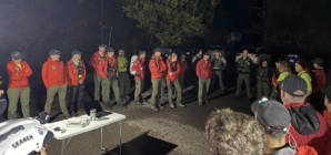 A drunk California camper passed out in a field. Large search teams were launched