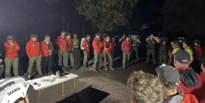 A drunk California camper passed out in a field. Large search teams were launched