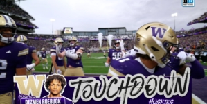 Demond Williams finds Dezman Roebuck for 13-yard TD, giving Washington lead over Illinois